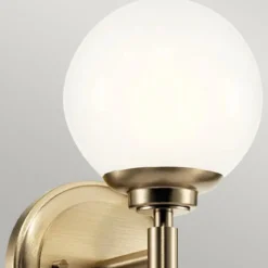 Elstead Lighting Benno Wandleuchte 1-flammig Champagnerbronze