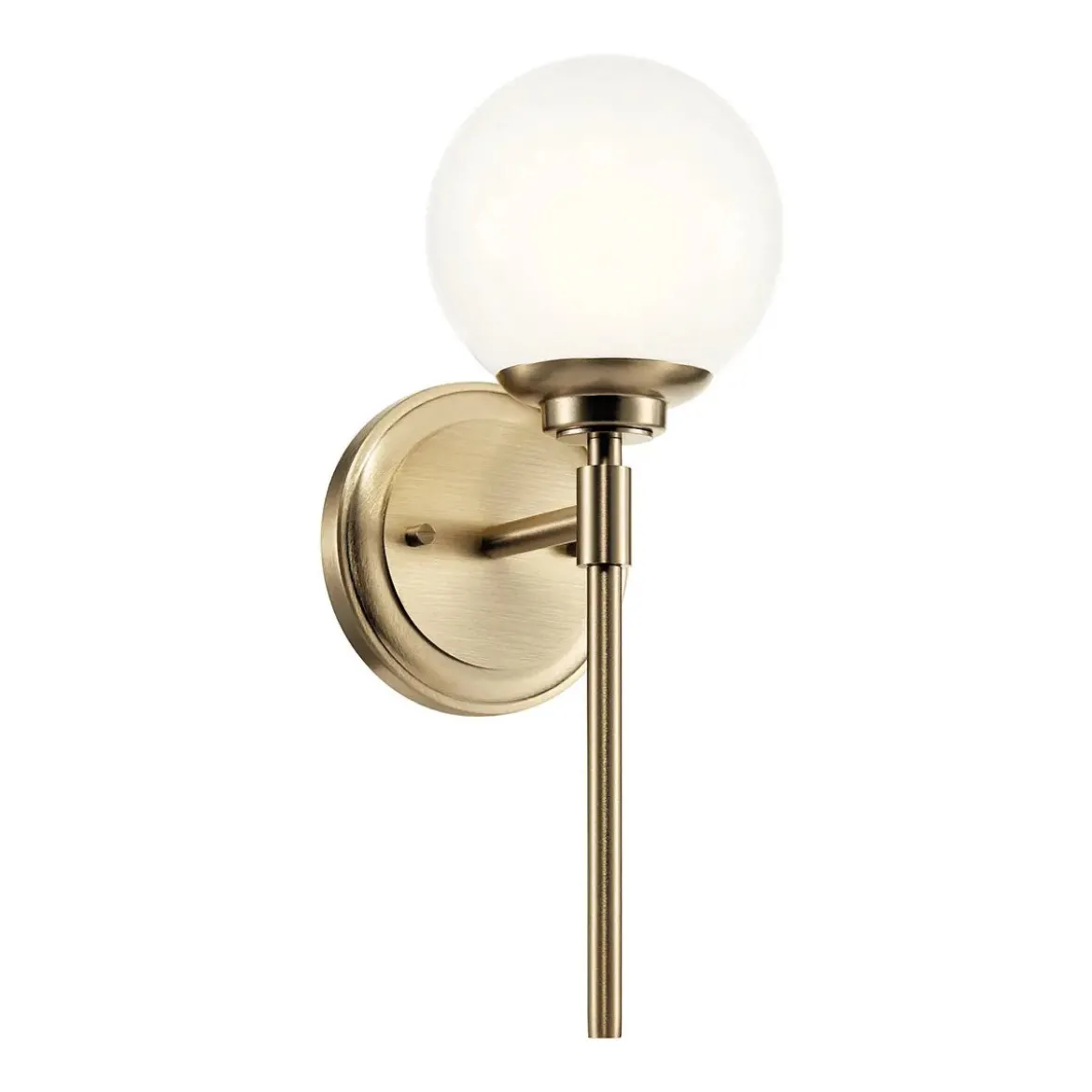 Elstead Lighting Benno Wandleuchte 1-flammig Champagnerbronze