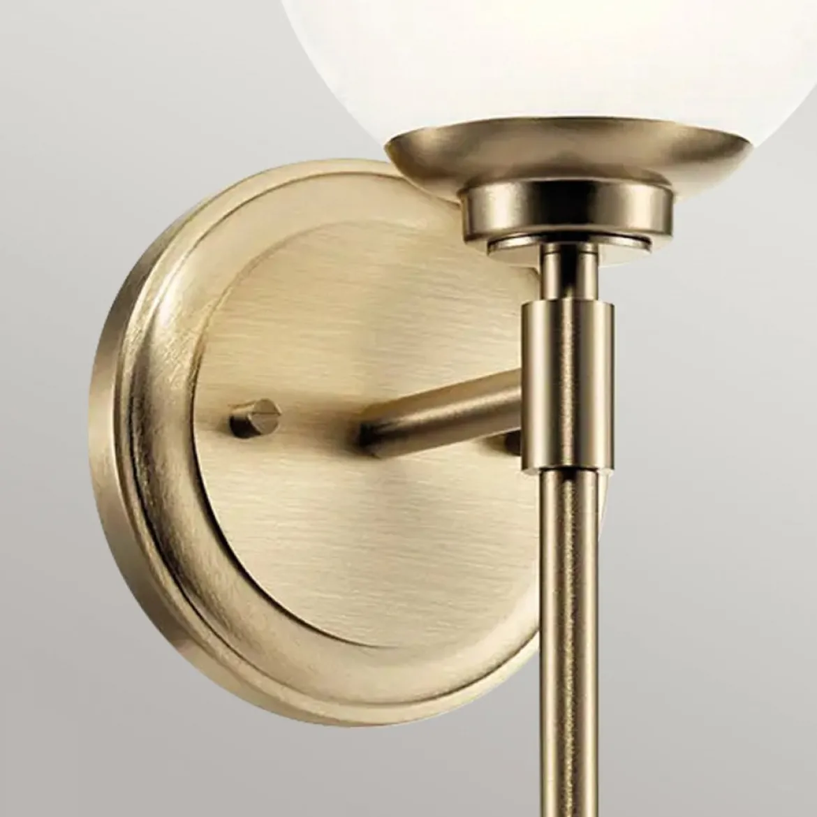 Elstead Lighting Benno Wandleuchte 1-flammig Champagnerbronze