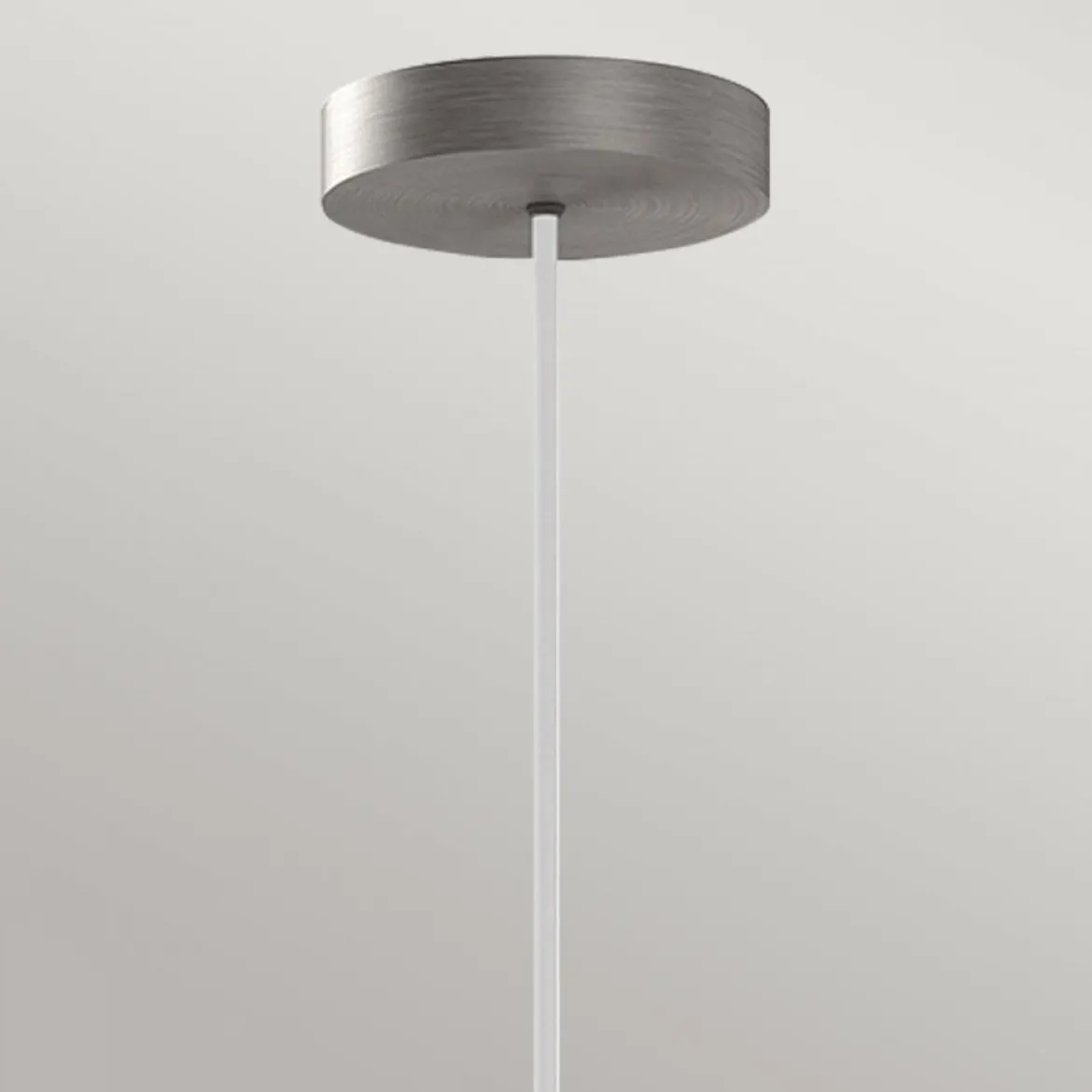 Elstead Lighting Bijou LED Pendelleuchte Nickel Gebürstet 3000K