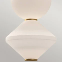 Elstead Lighting Bijou LED Pendelleuchte Altgold 3000K