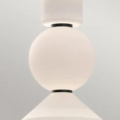 Elstead Lighting Bijou LED Pendelleuchte Mattschwarz 3000K
