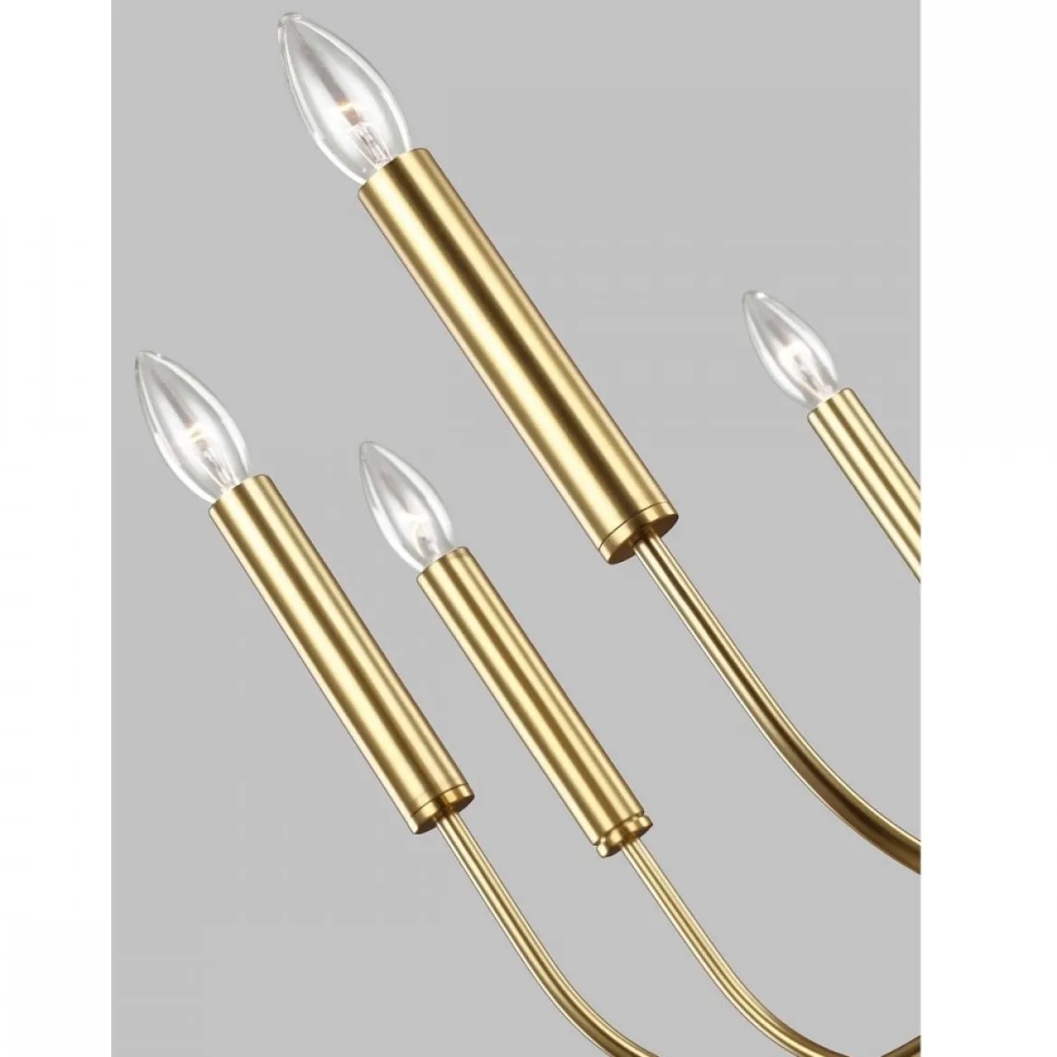 Elstead Lighting Brianna 9-Light Kronleuchter 9-flammig Messing E14