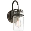 Elstead Lighting Brinley 1-Light Wandleuchte  1-flammig E27 Alt Bronze