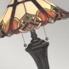 Elstead Lighting Cambridge Tischleuchte 2-Light Tiffany-Stil Bronze E27