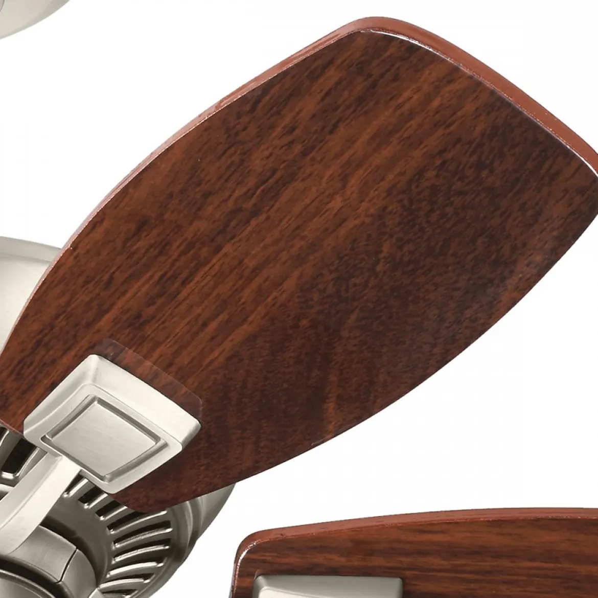 Elstead Lighting Canfield Deckenventilator Nickel Holz