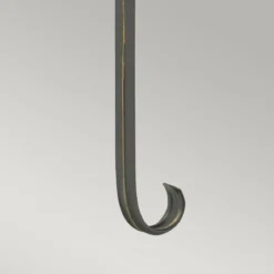 Elstead Lighting Casa Wandleuchte 1-Light Schwarz Klarglas E27