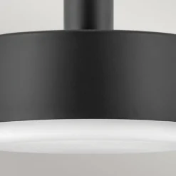 Elstead Lighting Cedric Pendelleuchte mittelgroß Schwarz