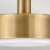 Elstead Lighting Cedric Pendelleuchte mittelgroß lackiertes Messing