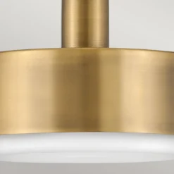 Elstead Lighting Cedric Pendelleuchte mittelgroß lackiertes Messing