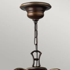 Elstead Lighting Cello Kronleuchter 9-Light Bronze antik E27
