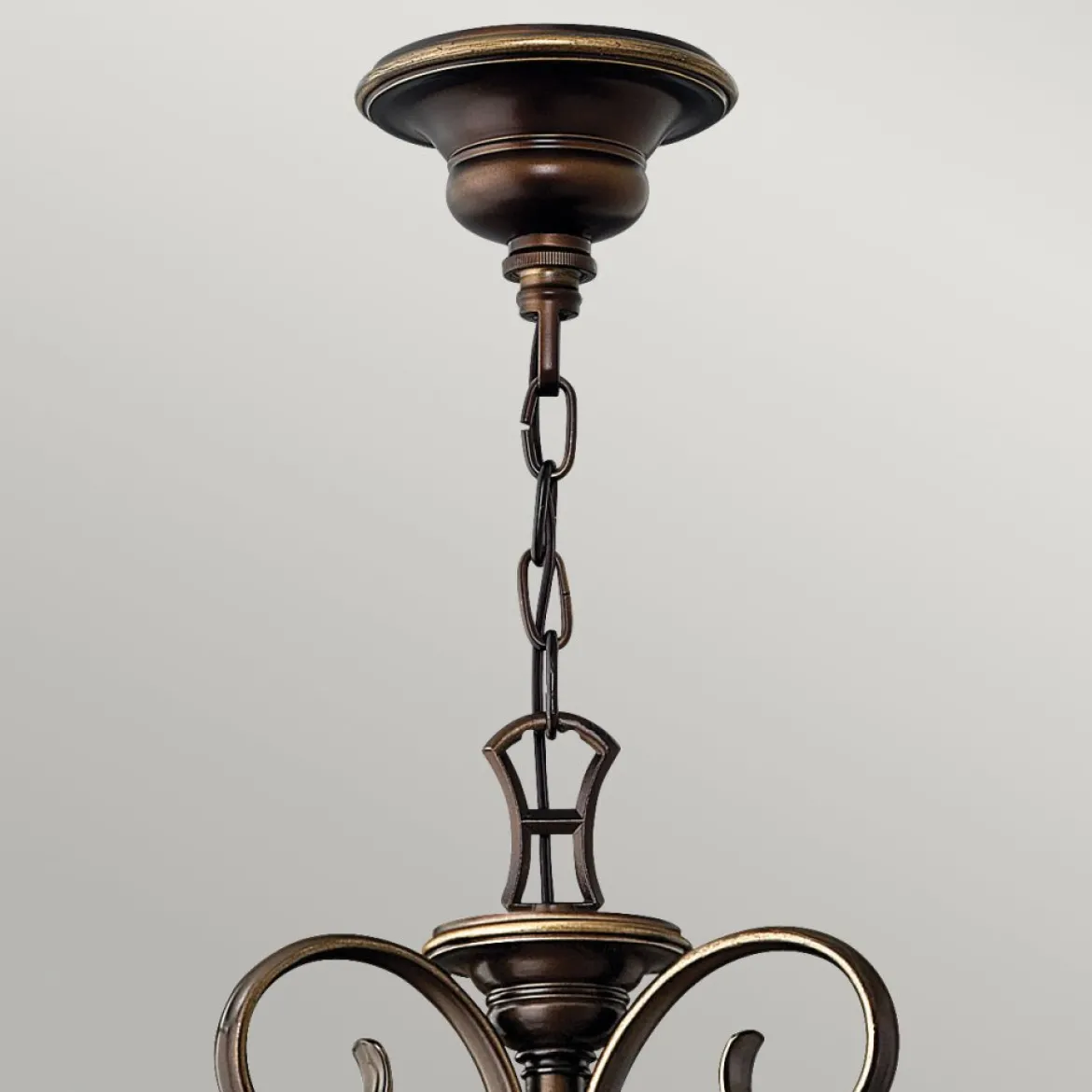 Elstead Lighting Cello Kronleuchter 15-Light E27 Bronze antik