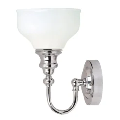 Elstead Lighting Cheadle 1-Light Wandleuchte 1-flammig IP44 Chrom poliert