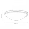 Elstead Lighting Collier 3-Light Deckenleuchte 3-flammig Schwarzoxid 48cm