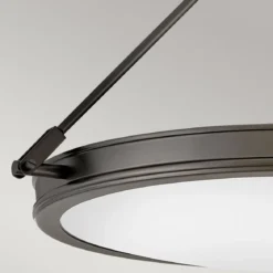 Elstead Lighting Collier 4-Light Deckenleuchte 4-flammig Schwarzoxid E14