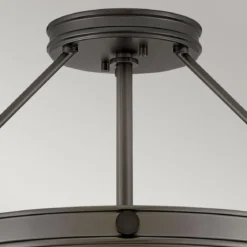 Elstead Lighting Collier 4-Light Deckenleuchte 4-flammig Schwarzoxid E14