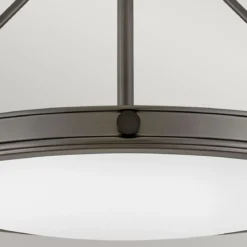 Elstead Lighting Collier 4-Light Deckenleuchte 4-flammig Schwarzoxid E14