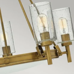 Elstead Lighting Collier 5-Light Kronleuchter 5-flammig Messing 685mm