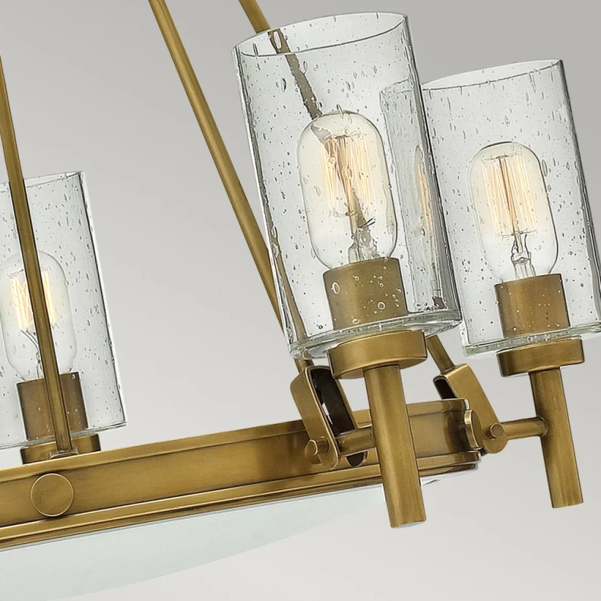 Elstead Lighting Collier 5-Light Kronleuchter 5-flammig Messing 685mm