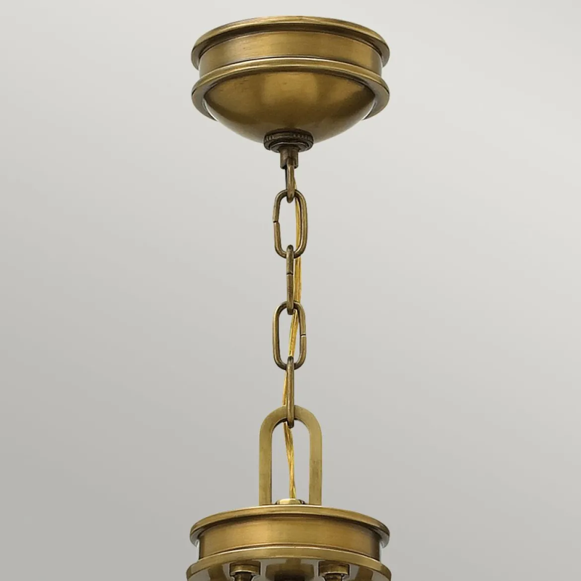 Elstead Lighting Collier 5-Light Kronleuchter 5-flammig Messing 685mm
