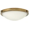 Elstead Lighting Collier 3-Light Large Deckenleuchte 3-flammig Messing 48cm