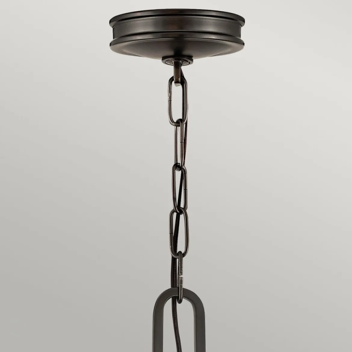 Elstead Lighting Collier 4-Light Pendelleuchte 4-flammig Schwarzoxid E14