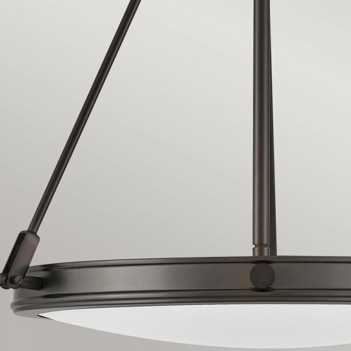 Elstead Lighting Collier 4-Light Pendelleuchte 4-flammig Schwarzoxid E14