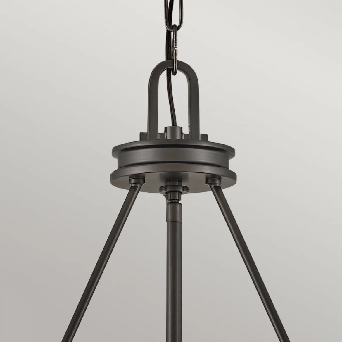 Elstead Lighting Collier 4-Light Pendelleuchte 4-flammig Schwarzoxid E14