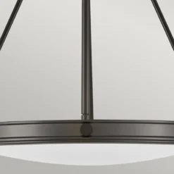 Elstead Lighting Collier 4-Light Pendelleuchte 4-flammig Schwarzoxid E14