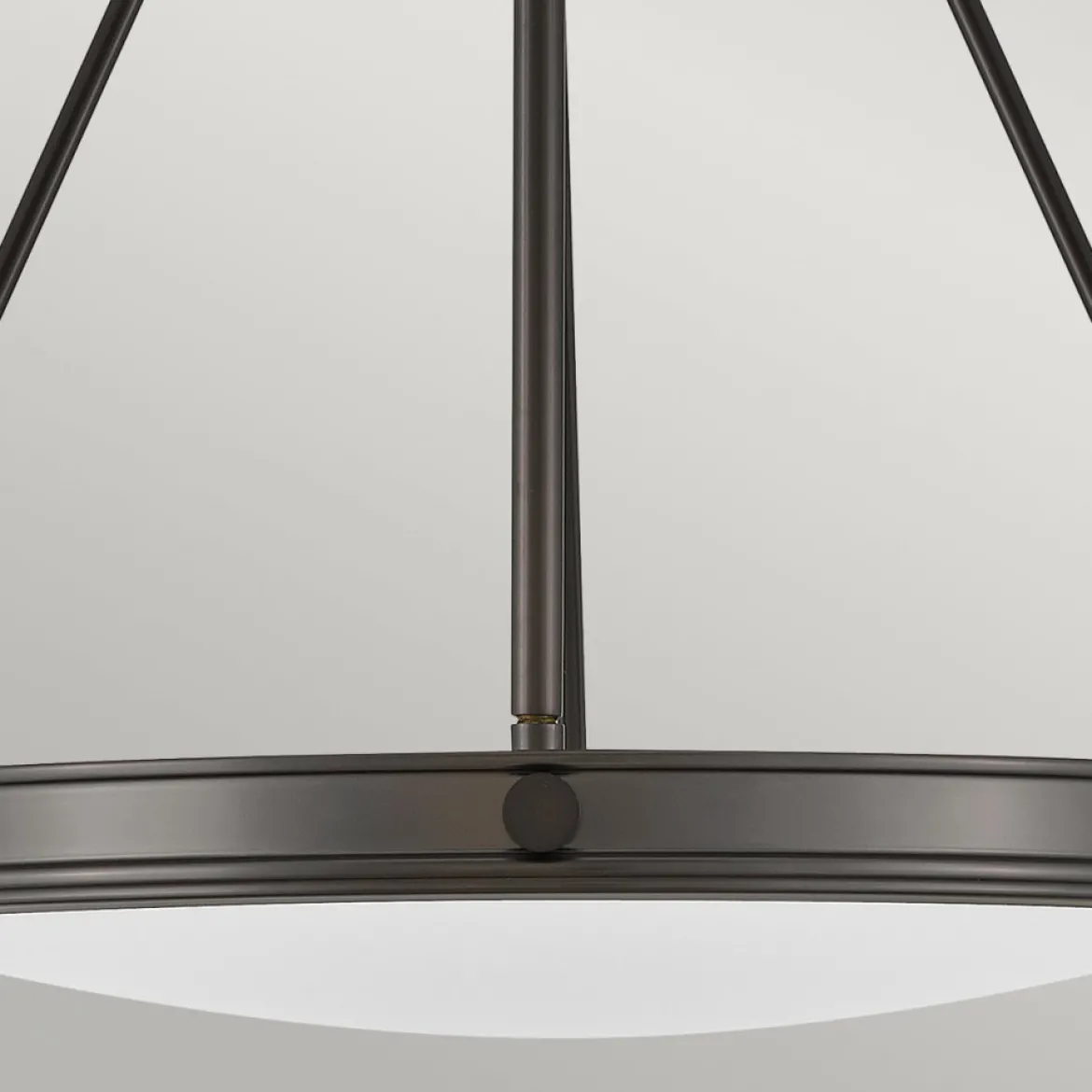 Elstead Lighting Collier 4-Light Pendelleuchte 4-flammig Schwarzoxid E14