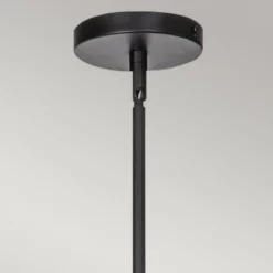 Elstead Lighting Daphne Kronleuchter 6-flammig Mattschwarz Natur