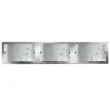 Elstead Lighting Daphne 3-Light Wandleuchte Chrom poliert 3-flammih IP44 3000K