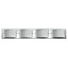 Elstead Lighting Daphne 4-Light Wandleuchte Chrom poliert 4-flammig IP44 3000K