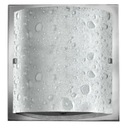 Elstead Lighting Daphne 1-Light Wandleuchte Chrom poliert 1-flammig IP44 3000K