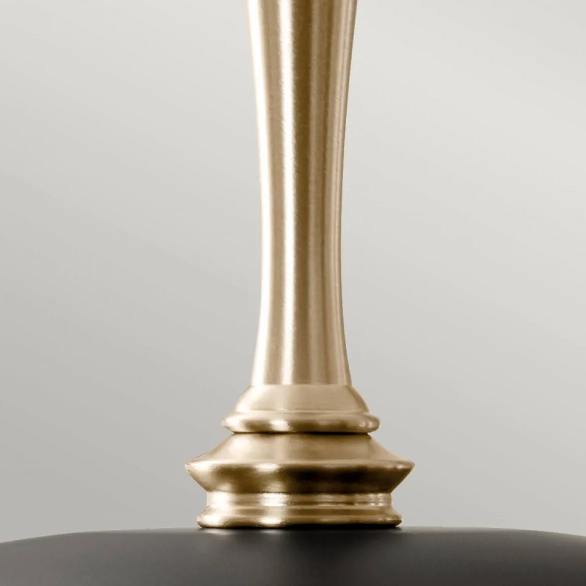 Elstead Lighting Delarosa Pendelleuchte 1-flammig Schwarz Champagnerbronze
