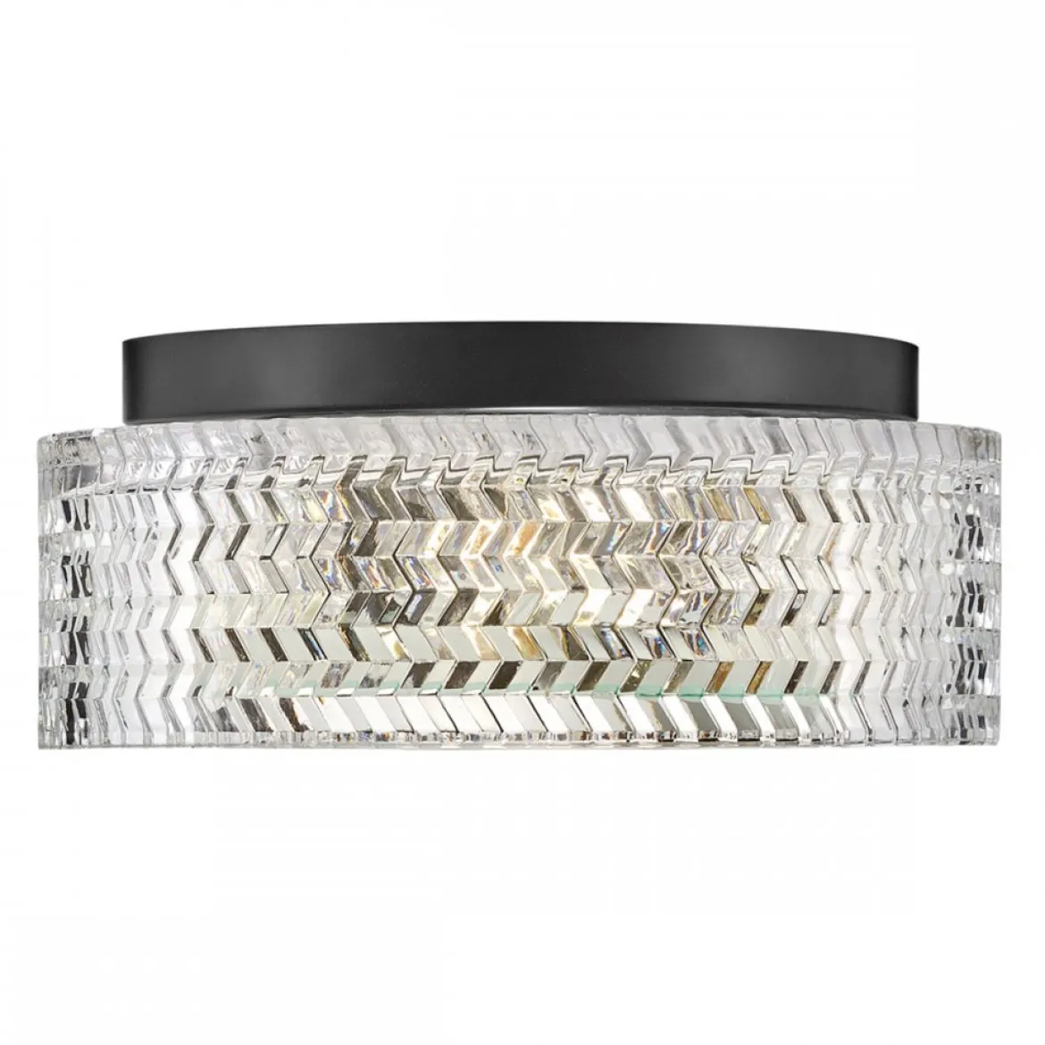 Elstead Lighting Elle Deckenleuchte 2-flammig 30cm schwarz