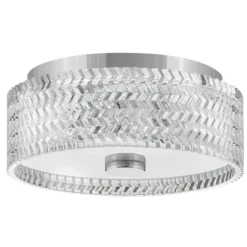 Elstead Lighting Elle Deckenleuchte 2-flammig 30cm Chrom