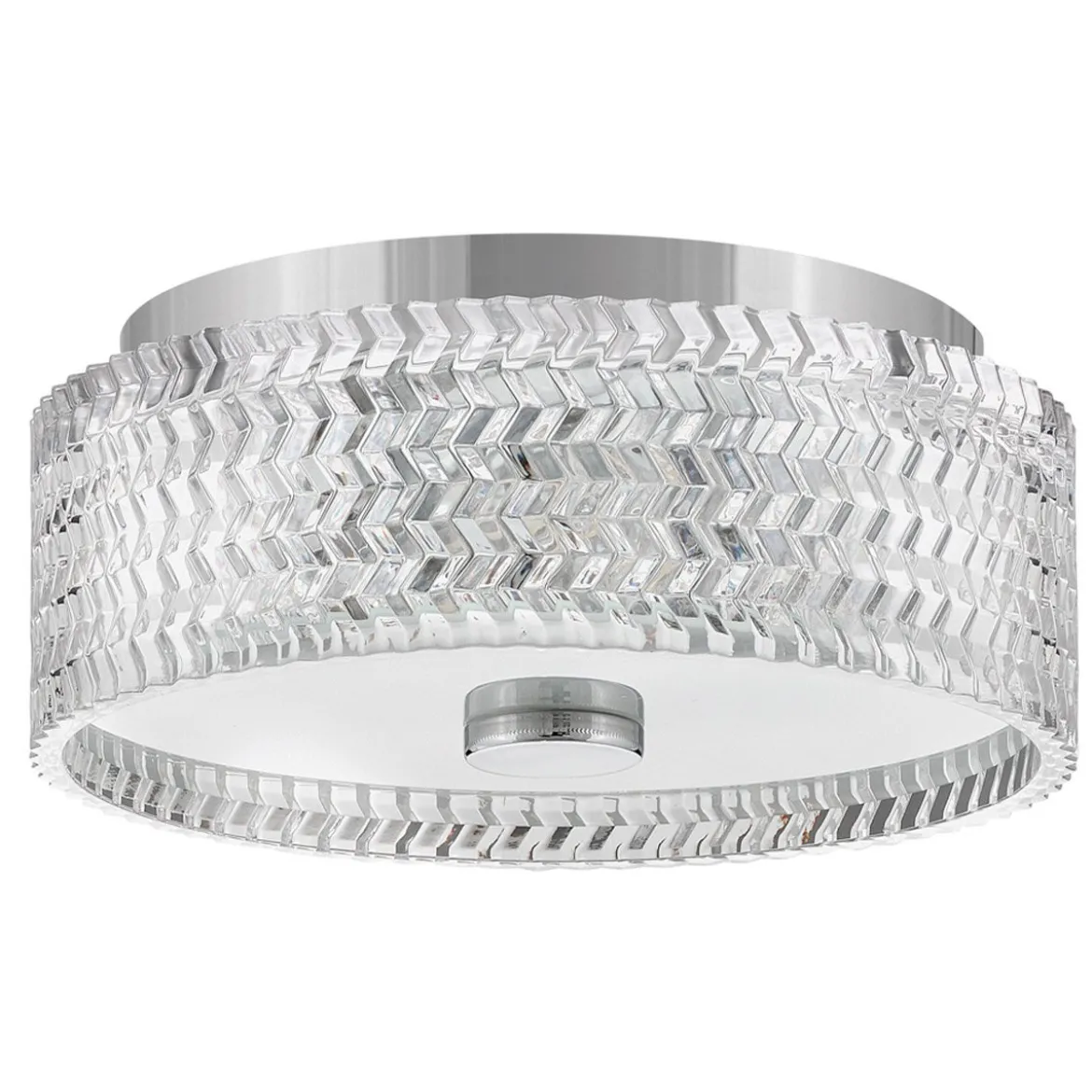 Elstead Lighting Elle Deckenleuchte 2-flammig 30cm Chrom