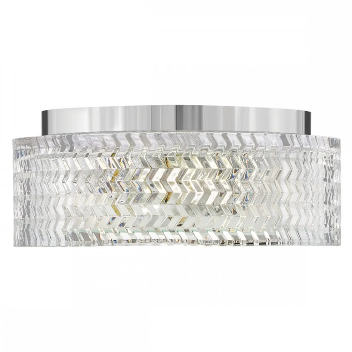 Elstead Lighting Elle Deckenleuchte 2-flammig 30cm Chrom