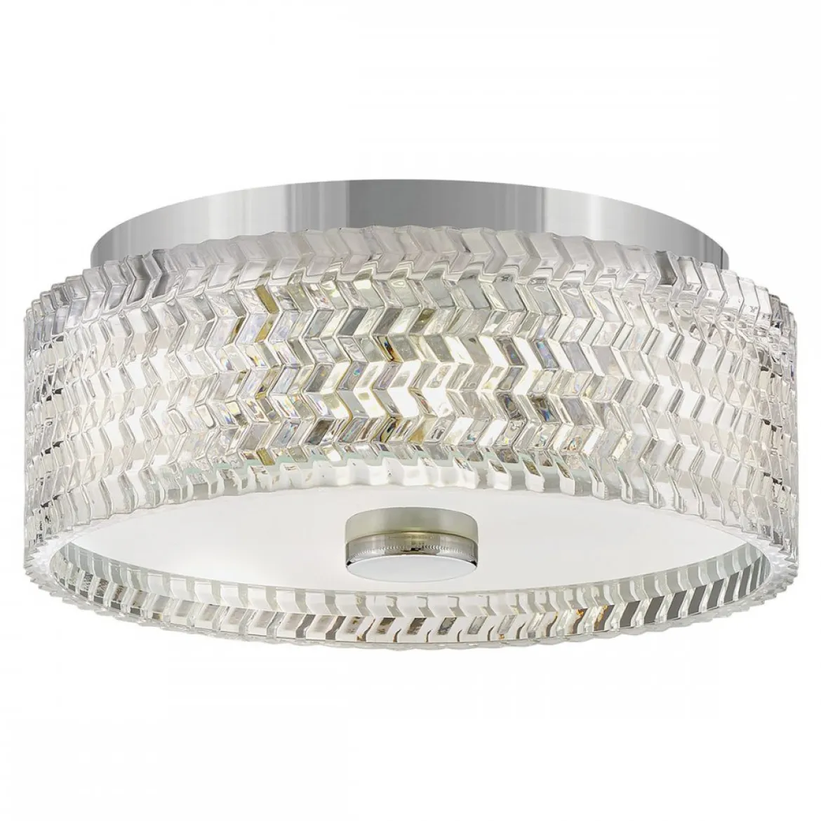 Elstead Lighting Elle Deckenleuchte 2-flammig 30cm Chrom