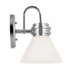 Elstead Lighting Farum Wandleuchte 1-flammig Chrom IP44
