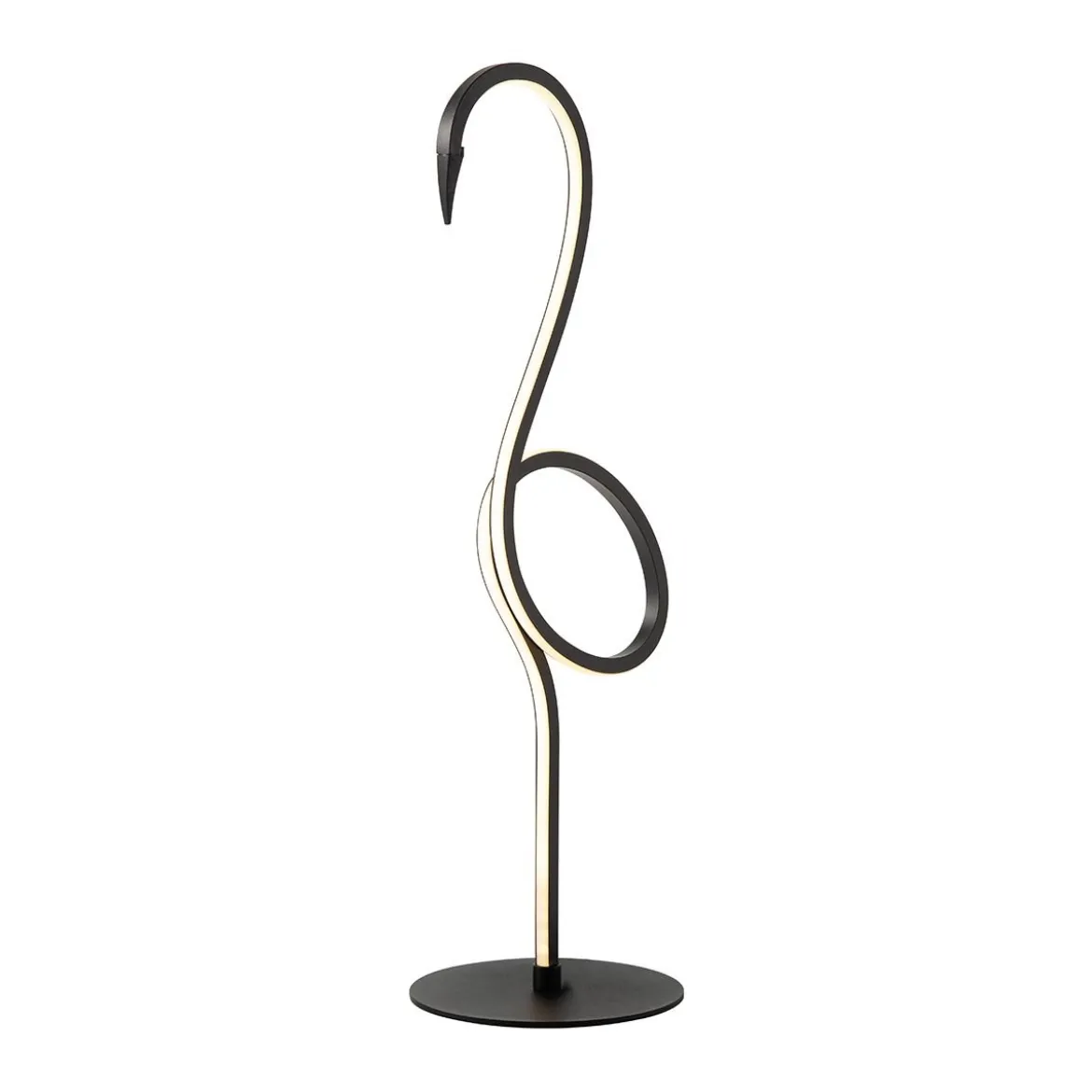 Elstead Lighting Flamingo LED Tischleuchte schwarz 3000K
