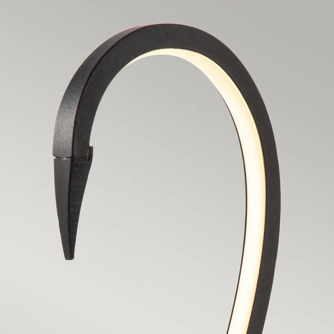 Elstead Lighting Flamingo LED Tischleuchte schwarz 3000K