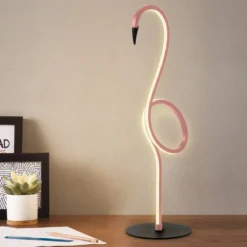 Elstead Lighting Flamingo LED Tischleuchte rosa 3000K