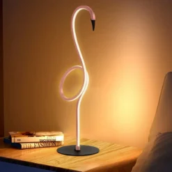 Elstead Lighting Flamingo LED Tischleuchte rosa 3000K