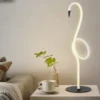 Elstead Lighting Flamingo LED Tischleuchte weiß 3000K