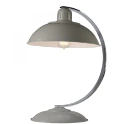 Elstead Lighting Franklin 1-Light Tischleuchte Grau 1-flammig E27 46cm