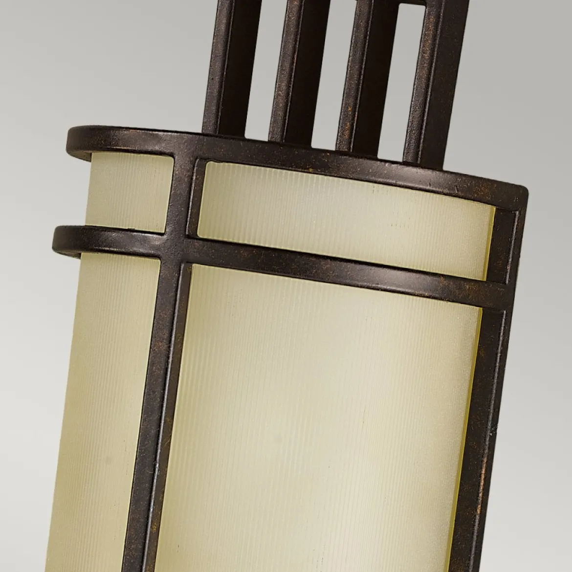 Elstead Lighting Fusion Wandleuchte 1-Light Bronze Amber E27
