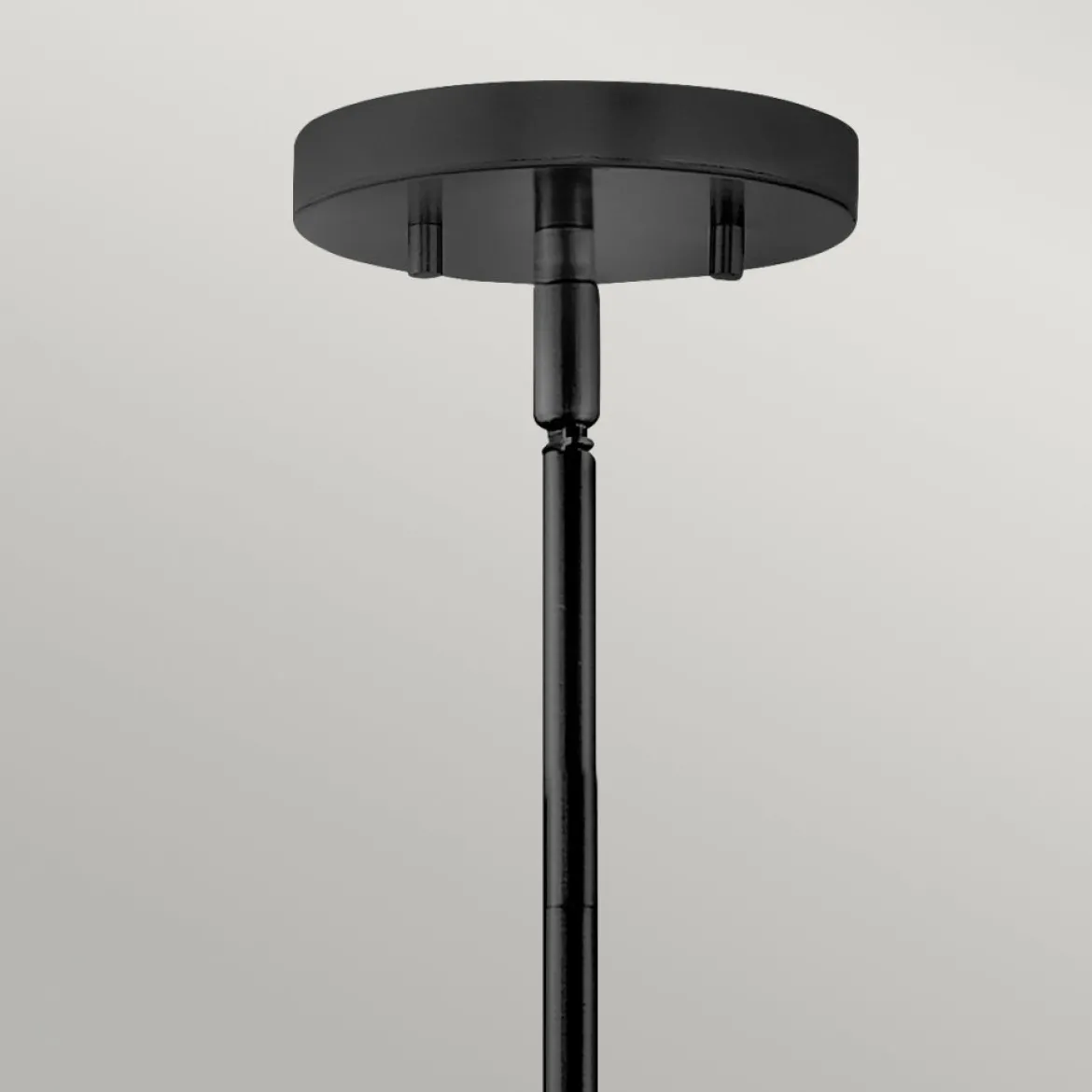 Elstead Lighting Graham Deckenleuchte Duo Mount Medium 3-Light Schwarz Altweiß E14