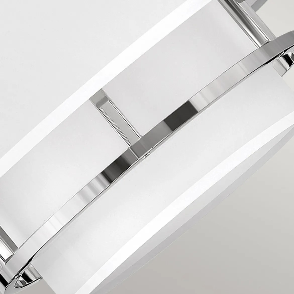 Elstead Lighting Graham Deckenleuchte Duo Mount Medium 3-Light Nickel Altweiß E14